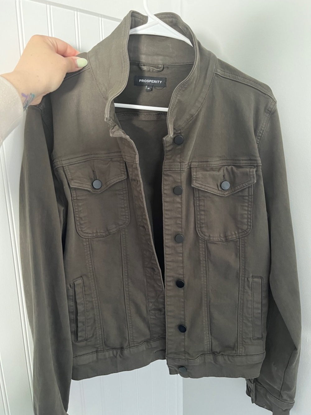 Women’s Olive Green Utility Jacket